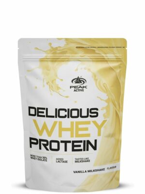 Peak Delicious Whey Protein - Geschmack Vanilla Milkshake