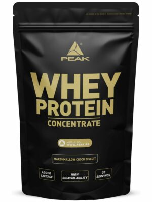 Peak Whey Protein Concentrat - Geschmack Marshmallow Choco Biscuit