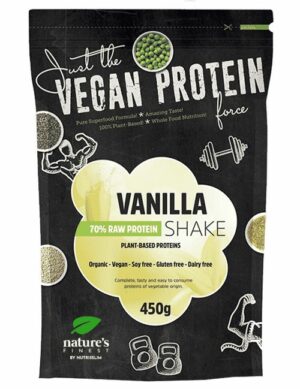 Nature's Finest Bio Vanilla 70% Protein Shake - Vanille Eiweißshake