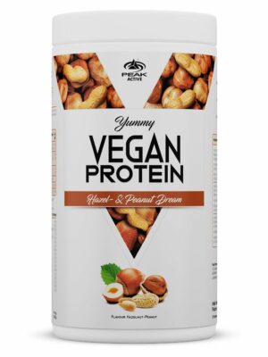 Peak Yummy Vegan Protein - Geschmack Hazel- & Peanut Dream