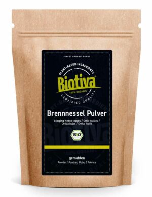 Biotiva Brennnessel Pulver Bio