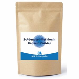 natürlich lang leben S-Adenosyl-Methionin 200 mg Kapseln