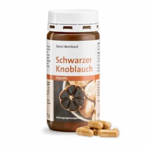 Sanct Bernhard Schwarzer-Knoblauch-Kapseln