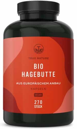 True Nature® Bio Hagebutten Kapseln (650 mg)