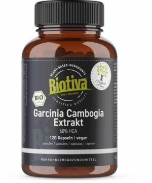 Biotiva Garcinia Cambogia Extrakt Kapseln Bio