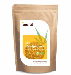 nur.fit BIO Hanfprotein Pulver