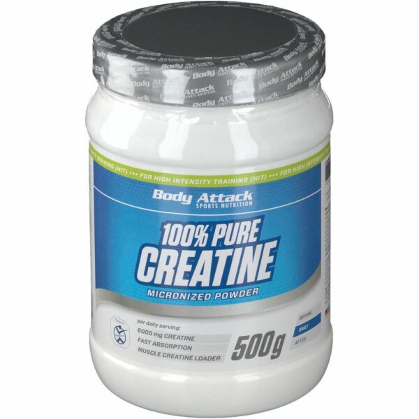 Body Attack 100 % Pure Kreatin Monohydrat