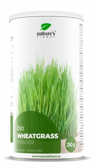 Nature's Finest Wheatgrass powder Bio - Weizengras Bio