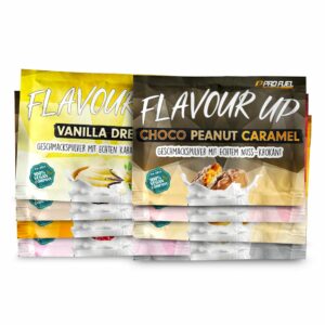 ProFuel - Flavour UP Geschmackspulver - Probe-Pack #1 mit 8 Geschmäckern