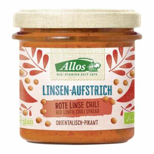 Rote Linse Chili Aufstrich