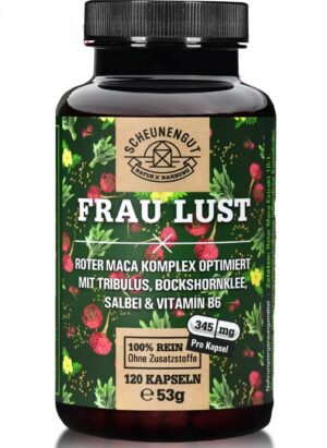 Scheunengut® Frau Lust -luststeigernder Maca-Komplex- + Salbei