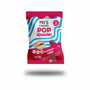Pri's Puddings - Pop Squares - Himbeere