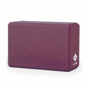 Schaumstoff Yogablock 4' - Plum