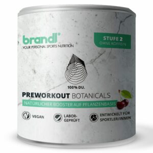 brandl® Superfood Pre Workout Booster mit Koffein | Ashwagandha
