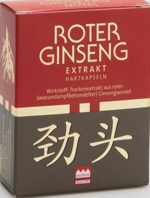 KGV Korea Roter Ginseng 500mg 30Kapseln