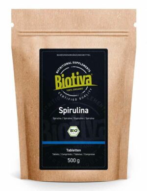 Biotiva Spirulina Tabletten Bio