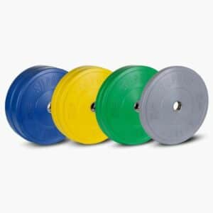 Suprfit Colored Bumper Plate Set