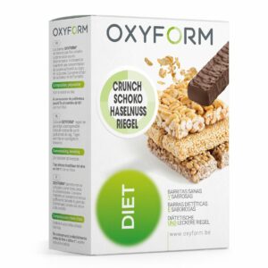 Oxyform Diätriegel Crunch Schokolade Haselnuss Riegel
